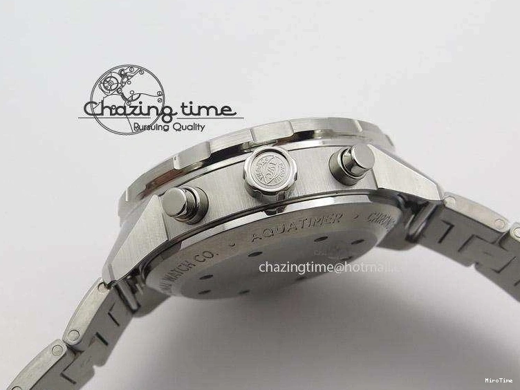 MIROTIME 0131 Versatile Aquatimer Chrono IW376803 V6F 1:1 Best Edition White Dial On SS Bracelet A 7359